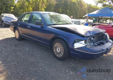 2003 Ford Crown Victoria Police z USA, uszkodzony, nr VIN 2FAFP71W43X178426